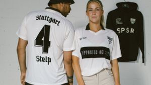 Eine neue VfB-Kollektion soll Geld bringen, um die Hilfsorganisation Stelp zu unterstützen. Ab diesem Freitag sind die Trikots und Klamotten zu haben. Foto: VfB Stuttgart/VfB Stuttgart