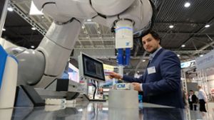 Roboter gehören zu den anspruchsvollsten Produkten der Maschinenbauer Foto: dpa