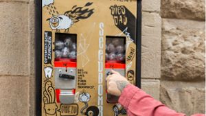 Der Kaugummi-Automat wird wiederbelebt – und erscheint in Stuttgart als Kunstautomat. Foto: dpa