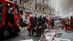 In Paris gab es eine heftige Explosion. Foto: AFP