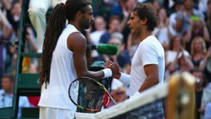 Dustin Brown hat Spaniens Star Rafael Nadal aus dem Wimbledon-Tunier geworfen. Foto: Getty Images Europe
