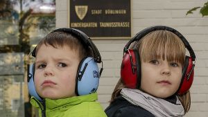 Die Proteste der Bürger reichen bis zu den Jüngsten im Kindergarten. Foto: factum/Bach