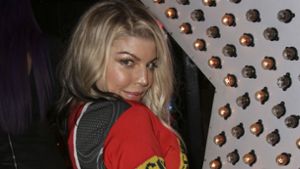 Fergie – Sängerin der Band The Black Eyed Peas – bei der Show des Labels Moschino. Foto: Invision