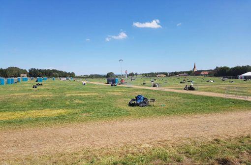 Gute Nachrichten vom „Summer breeze“ aus dem bayerischen Dinkelsbühl: Laut Veranstalter haben die Festival-Besucher das Gelände noch nie so sauber verlassen wie in diesem Jahr. Foto:  