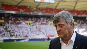 Tritt VfB-Präsident Bernd Wahler zurück? (Archivbild) Foto: Pressefoto Baumann